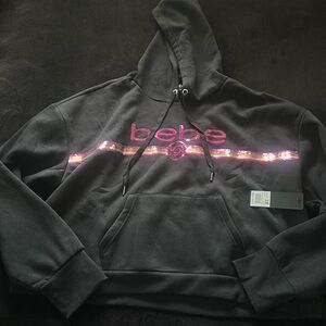 Bebe sport cropped hoodie 3x